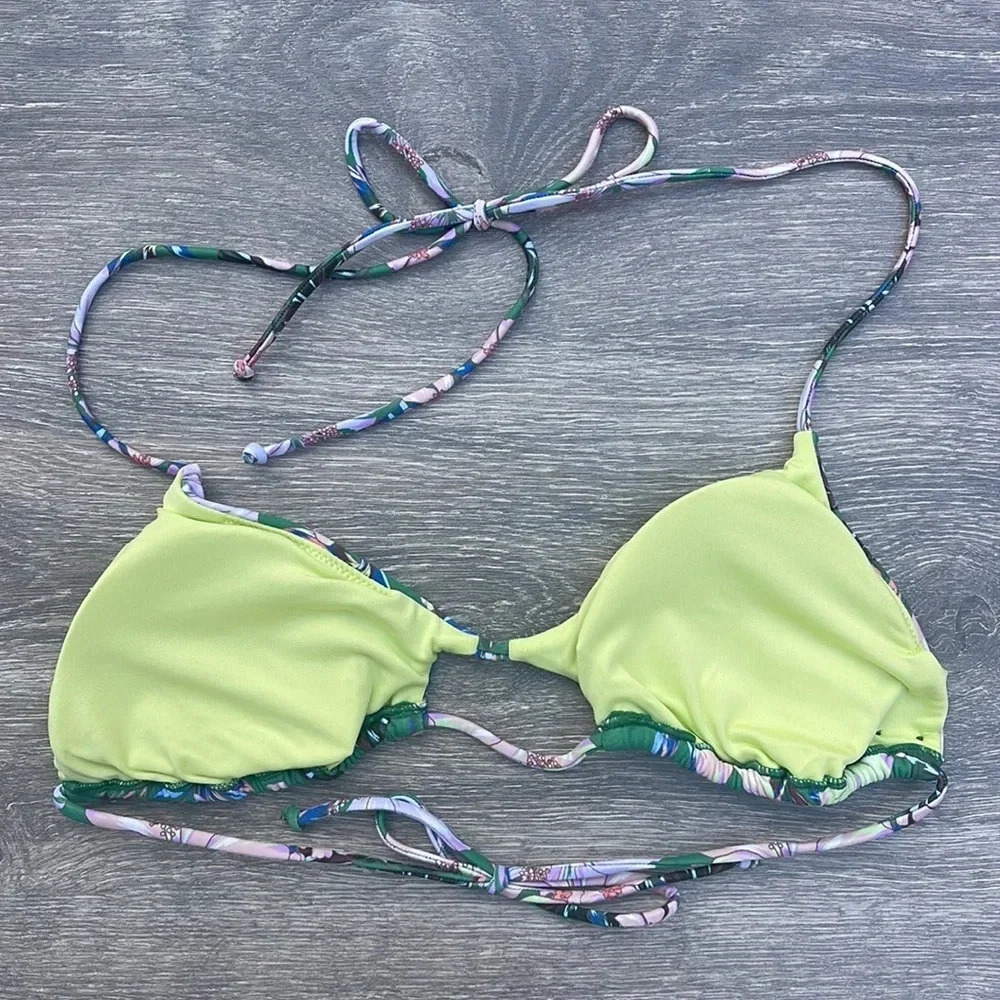 O'Neill Bellamy Floral Madrid Bralette Top - Picture 6 of 12